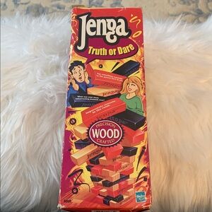 Jenga Truth or Dare Game Set